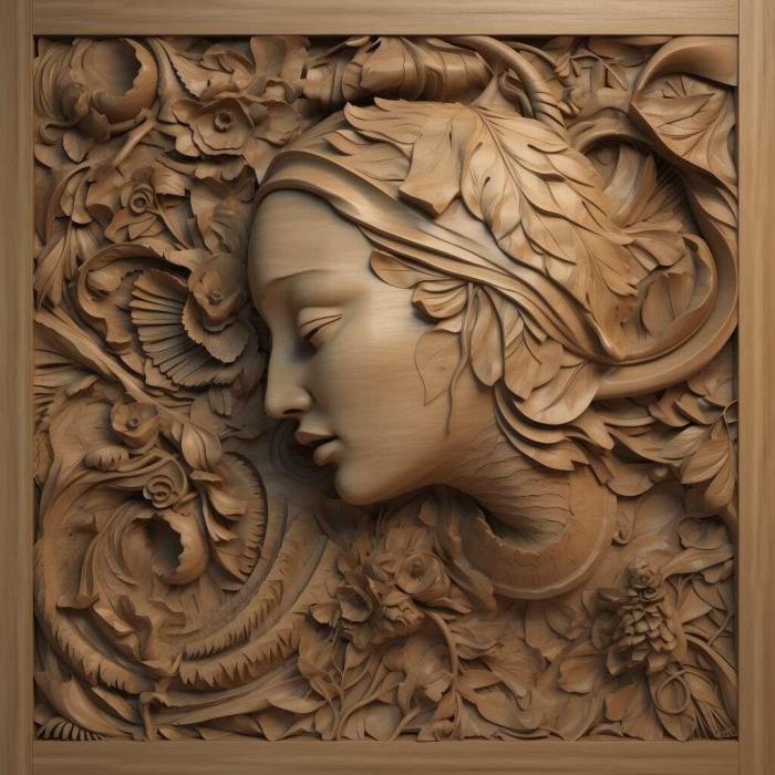 نموذج ثلاثي الأبعاد لآلة CNC 3D Art 